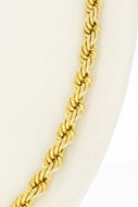 750 Goldene Kordelkette - 45,8 cm