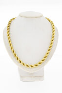 Kordel Halskette 585 Gold - 42,4 cm