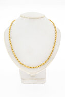 Kordelhalskette 750 Gold - 62,7 cm
