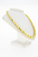 Kordelhalskette 750 Gelbgold - 47,4 cm