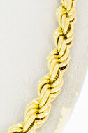 Kordelhalskette 750 Gelbgold - 47,4 cm