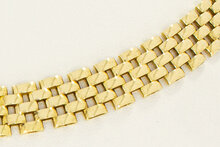 Rolex-Stil Damen Goldkette 18 Karat - 44 cm