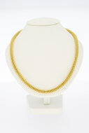 14 Karat Vintage Popkorn Goldkette - 45 cm