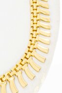 Sonnenstrahlen Choker 750 Gold - 44,7 cm