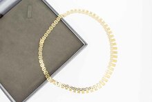 Sonnenstrahlen Collier 585 Gold - 45 cm