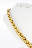 Fuchsschwanz Kette 750 Gold - 46 cm