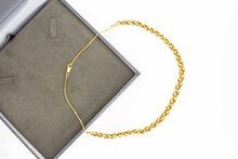 Fuchsschwanz Kette 750 Gold - 46 cm