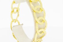 Geflochtenes 18 Karat Goldarmband - 21 cm