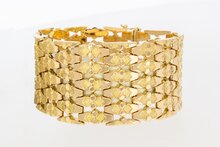 Breites Armband 18 Karat Ros&eacute;gold - 19,8 cm