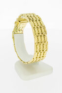 Breites Goldarmband 14 Karat - 19,9 cm