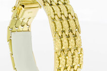 Breites Goldarmband 14 Karat - 19,9 cm