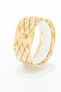 Breites Goldarmband 18 Karat - 18,4 cm