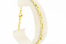Glieder Armband 14 Karat Gold - 20,5 cm