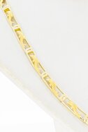 Delphinen&quot; Goldkette 14 Karat - 44,5 cm