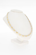 14 Karat Goldbarren Halskette - 43 cm