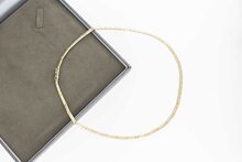 14 Karat Goldbarren Halskette - 43 cm