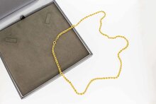 Kordel 750 Gelbgold Kette - 59,5 cm