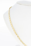 14 Karat Goldreiskorn Halskette - 45,6 cm