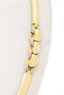14 Karat Goldene Halskette - 43 cm