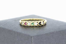 585 Gold Ring mit Herzchen - 16,5 mm