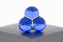 18 Karat Baccarat Goldring - 18,2 mm
