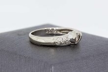 750 Gold Diamant Ring Damen - 16,9 mm