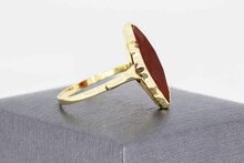 Karneol Ring 585 Gelbgold - 19,9 mm
