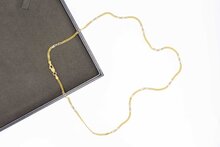 18 Karat Gold Panzerkette - 50,1 cm