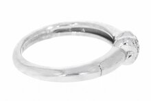 Damenring 750 Wei&szlig;gold - 16.6 mm