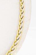 Fuchsschwanz Collier 750 Gold - 42,9 cm