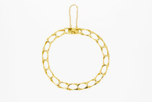 18 Karat Fantasy Panzer Gold Armband- 21,3 cm