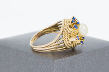 Edelstein Goldring 18 Karat - 18 mm