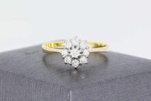 14 Karat Gold Diamant Ring - 19,8 mm