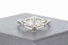 18 Karat Gold Diamant Ring - 17,8 mm