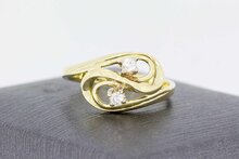 Diamant Damen Ring 585 Gold - 17,1 mm