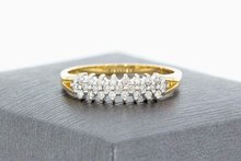 14 Karat Diamant Goldring - 17,7 mm