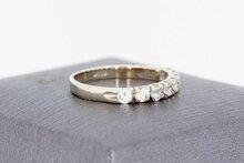 18 Karat Gelbgold Saphir Vorsteckring - 16,8 mm