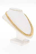 Panzerkette 18 Karat Gold - 42,5 cm