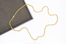 14 Karat Byzantinischen Kette - 61,9 cm