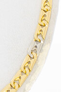 18 Karat Gold Falkenauge Kette - 61 cm