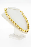 Erbskette 18 Karat Gold - L&auml;nge 45,2 cm