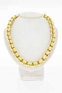 Erbskette 18 Karat Gold - L&auml;nge 45,2 cm