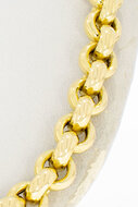 Erbskette 18 Karat Gold - L&auml;nge 45,2 cm