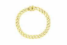 Panzer Gold Armband 14 Karat - 18,5 cm