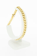 Panzer-Armband aus 18 Karat Gold - 22,3 cm