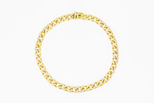 Panzer-Armband aus 18 Karat Gold - 22,3 cm
