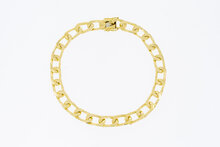 Panzer Gold Armband 18 Karat - 20,7 cm