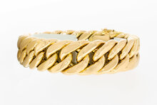 Breites Panzer Armband 18 Karat - 20,2 cm