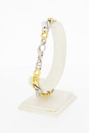 18 Karat Gold Panzer Infinity Armband- 23,7 cm