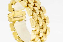 14 Karat Gold Barrenarmband - 18,5 cm